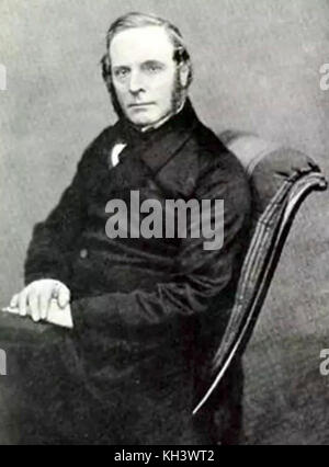 Robert Fortune, schottische Botaniker, Pflanzen Jäger und Reisenden, am besten für das Diebstahl Tee Pflanzen aus China im Auftrag der British East India Company bekannt. Stockfoto