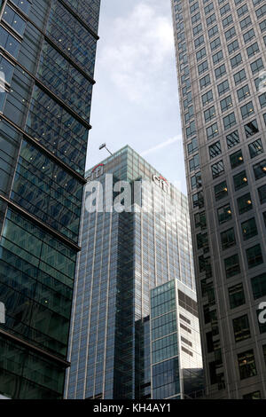 Citi Gebäude in Canary Wharf, London Stockfoto