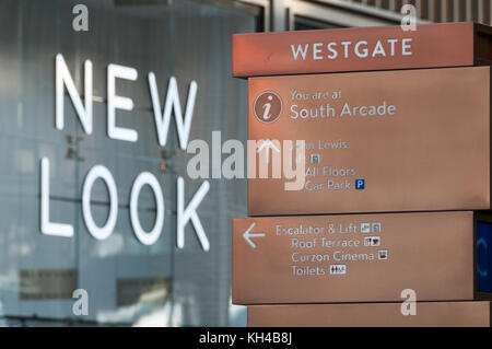 Westgate Shopping Centre, Oxford, Großbritannien Stockfoto