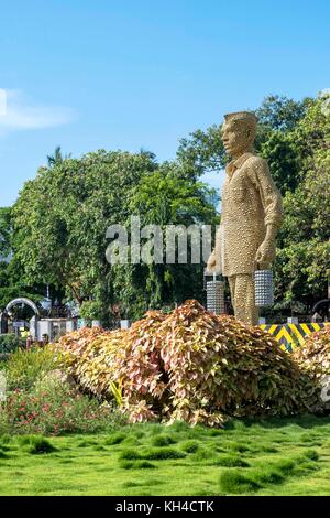 Dabbawala Statue, haji Ali, tardeo, Mumbai, Maharashtra, Indien, Asien Stockfoto