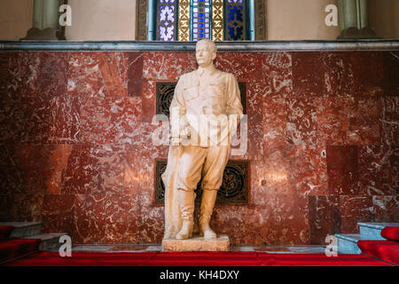 Gori, Shida Kartli Region, Georgia, Eurasien. Museumsexposition In Joseph Stalin-Museum. Stockfoto