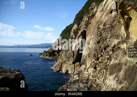 Devil's Castle (onigajo) in kumano, Präfektur Mie, Japan Stockfoto