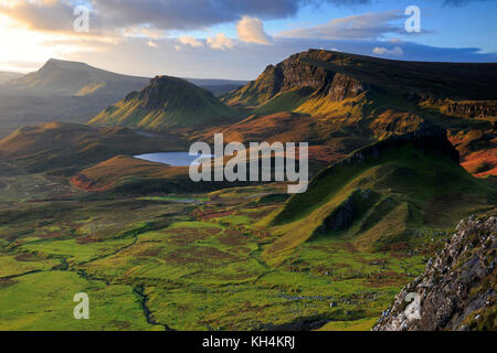 Trotternish Ridge auf die Isle of Skye Stockfoto