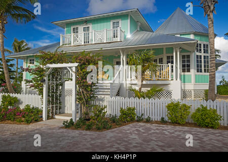 Bahamas Island House Stockfoto