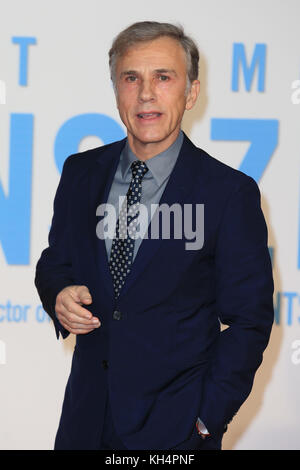 Die Gala-Vorführung der BFI LFF-Patrons von "Downsizing" fand am Odeon Leicester Square statt - Ankünfte mit: Christoph Waltz Where: London, Vereinigtes Königreich Wann: 13 Oct 2017 Credit: Mario Mitsis/WENN.com Stockfoto