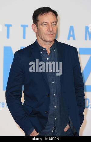 Die Gala-Vorführung der BFI LFF-Patrons von "Downsizing" fand am Odeon Leicester Square statt - Ankünfte mit: Jason Isaacs Where: London, Vereinigtes Königreich Wann: 13 Oct 2017 Credit: Mario Mitsis/WENN.com Stockfoto