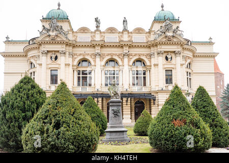 Juliusz Slowacki Theater in Krakau, Polen, Europa Stockfoto