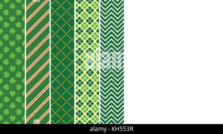 Muster für St Patrick's Day Stock Vektor