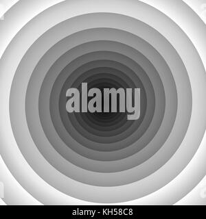 White tunnel Swirl. vector Abbildung im EPS 10. Stock Vektor