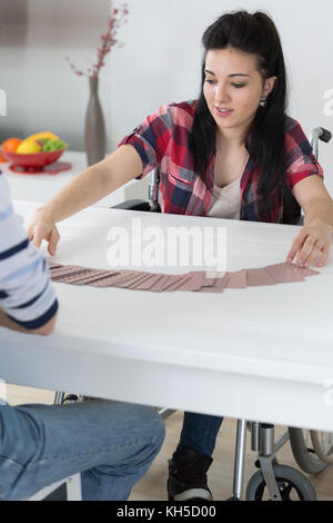 paar Spielkarten Stockfoto