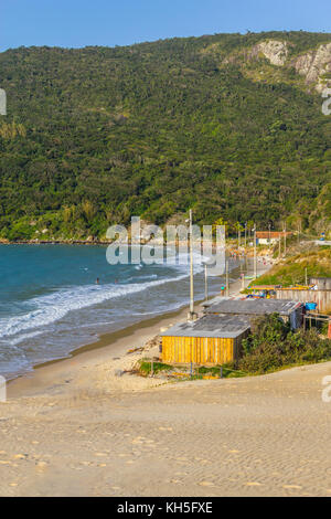 Ponta Dos Ingleses Praia dos Ingleses Strand, Florianopolis, Santa Catarina, Brasilien Stockfoto