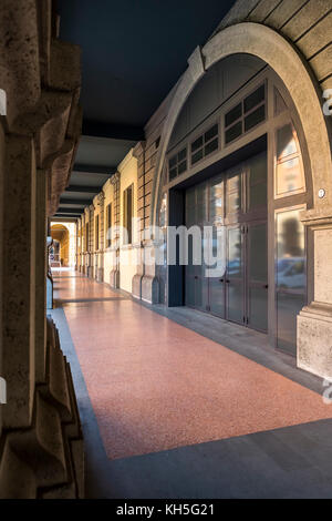 Mambo Modern Art Center. Das Leben in der Stadt Bologna, Italien. Stockfoto