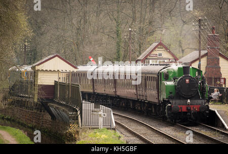 Churnet Valley Railway Stockfoto