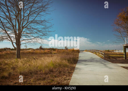 Hammonasset State Park in Madison, CT Stockfoto