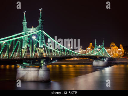 Freiheitsbrücke Stockfoto