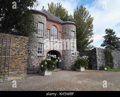 DUBLIN, Irland - 08 September 2017: Die Garden Lodge auf dem Gelände des Royal Hospital Kilmainham. Stockfoto