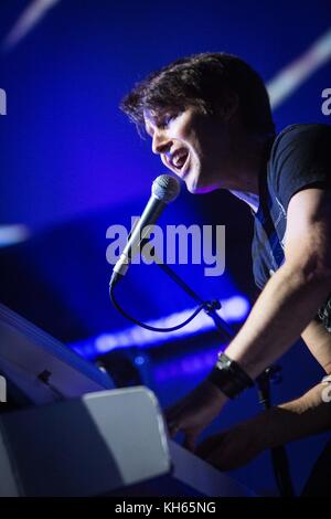 Mailand, 14. November 2017 James Blunt führt live auf der Mediolanum Forum © Roberto finizio / alamy leben Nachrichten Stockfoto