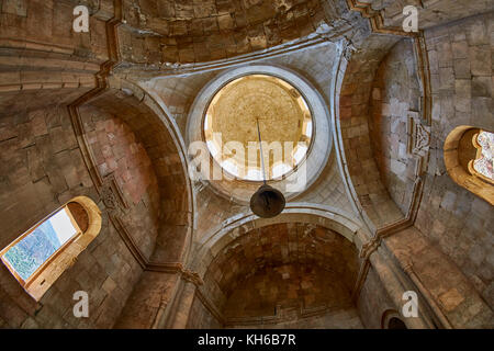 Kloster Noravank, Armenien - 02. August 2017: Innenraum im berühmten Kloster Noravank Sehenswürdigkeiten in Ararat Provinz Armenien Stockfoto