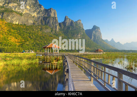 Bung bua im Khao Sam Roi Yod Nationalpark, Thailand Stockfoto