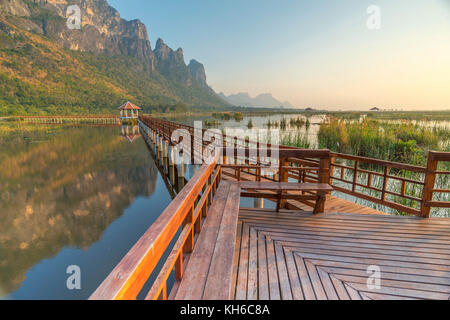 Bung bua im Khao Sam Roi Yod Nationalpark, Thailand Stockfoto