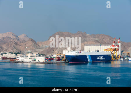 Mutthra Hafen, Muscat, Oman. Stockfoto