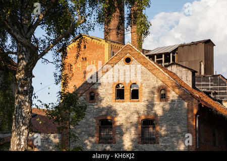 Fachwerkhaus in Harsleben Stockfoto