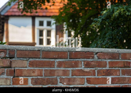 Fachwerkhaus in Harsleben Stockfoto