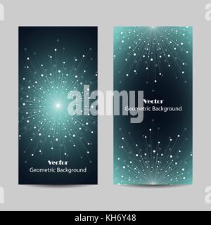 Einstellen der vertikalen Banner Stock Vektor