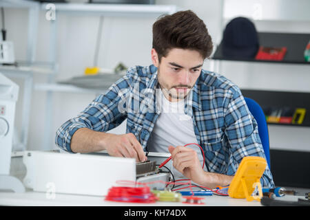 elektronische Messgeräte Stockfoto