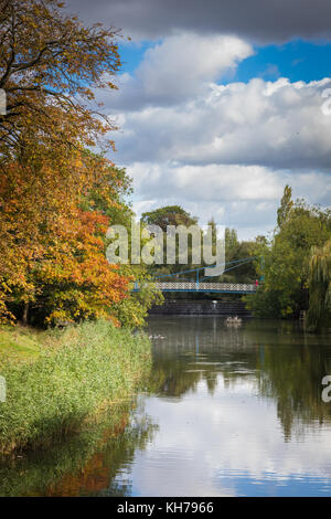 Jephson Gärten Royal Leamington Spa Stockfoto