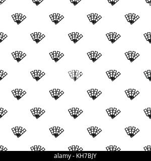 Farbpalette Muster, einfachen Stil Stock Vektor