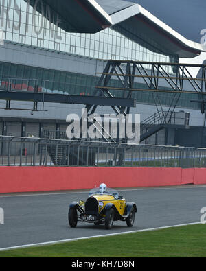 Nicholas Topliss, Bugatti T49, VSCC, Pomeroy Trophäe, Silverstone, 18. Februar 2017, Cars, Chris McEvoy, cjm-Photography, Competition, Februar Stockfoto