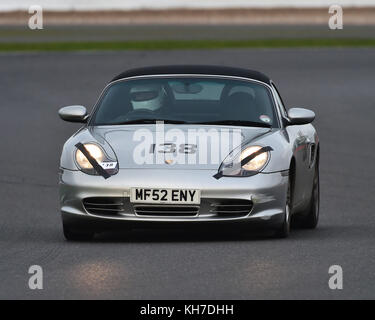 Chris Hudson, Porsche Boxster, vscc, pomeroy Trophäe, Silverstone, 18. Februar 2017, 2017, Autos, Chris mcevoy, Cjm - Fotografie, Wettbewerb, Februar Stockfoto