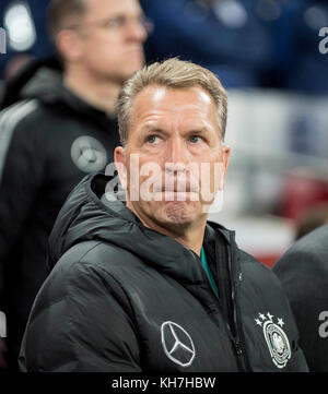 London, Grossbritannien. November 2017. Andreas KOEPKE (Kopke, Torwarttrainer, GER) Fussball Laenderspiel, Freundschaftsspiel, England (eng) - Deutschland (GER) 0:0, am 10.11.2017 in London/Grossbritannien. |Nutzung weltweit Guthaben: dpa/Alamy Live News Stockfoto