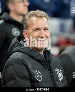 London, Grossbritannien. November 2017. Andreas KOEPKE (Kopke, Torwarttrainer, GER) Fussball Laenderspiel, Freundschaftsspiel, England (eng) - Deutschland (GER) 0:0, am 10.11.2017 in London/Grossbritannien. |Nutzung weltweit Guthaben: dpa/Alamy Live News Stockfoto