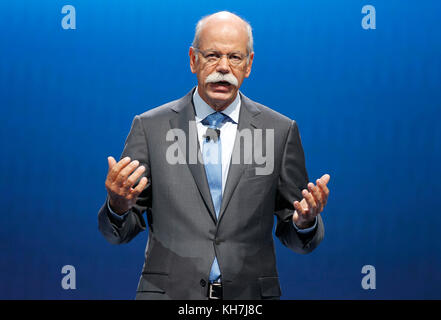 Frankfurt, Deutschland. September 2013. Frankfurt, Deutschland - 13. September 2013: IAA Frankfurt Motor Show mit Daimler CEO Prof. Dr. Dieter Zetsche, Mercedes Benz | Nutzung weltweit Credit: dpa/Alamy Live News Stockfoto