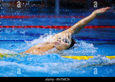 Tatsumi international Swimming Centre, Tokyo, Japan. 14 Nov, 2017. ryosuke Irie (JPN), 14. November 2017 - Schwimmen: Schwimmen fina Wm Tokio Männer 200 m Brust Finale bei tatsumi International Swimming Centre, Tokyo, Japan. Credit: sho Tamura/LBA/alamy leben Nachrichten Stockfoto