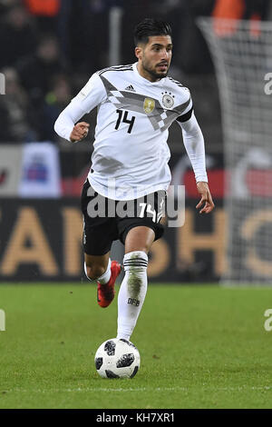 Emre Can (Deutschland). GES./ Fussball/ Freundschaftsspiel: Deutschland - Frankreich, 14.11.2017 Fußball / Fußball: Freundschaftsspiel: Deutschland gegen Frankreich, Köln, 14. November 2017 |Nutzung weltweit Stockfoto