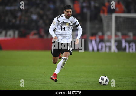 Emre Can (Deutschland). GES./ Fussball/ Freundschaftsspiel: Deutschland - Frankreich, 14.11.2017 Fußball / Fußball: Freundschaftsspiel: Deutschland gegen Frankreich, Köln, 14. November 2017 |Nutzung weltweit Stockfoto