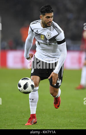 Emre Can (Deutschland). GES./ Fussball/ Freundschaftsspiel: Deutschland - Frankreich, 14.11.2017 Fußball / Fußball: Freundschaftsspiel: Deutschland gegen Frankreich, Köln, 14. November 2017 |Nutzung weltweit Stockfoto