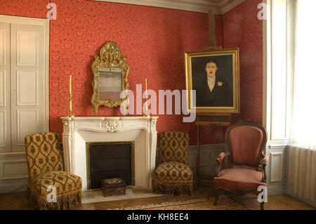 Marcel Proust Museum, 2008, Château de la Recherche, Donnay da Recherche Proust Illiers, Frankreich Stockfoto