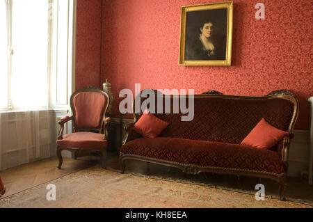 Marcel Proust Museum, 2008, Château de la Recherche, Donnay da Recherche Proust Illiers, Frankreich Stockfoto