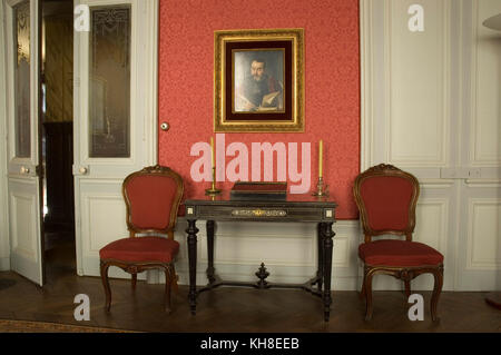 Marcel Proust Museum, 2008, Château de la Recherche, Donnay da Recherche Proust Illiers, Frankreich Stockfoto