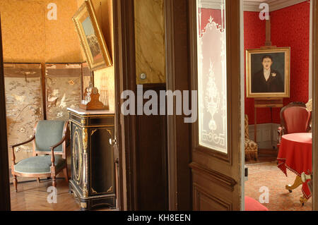 Marcel Proust Museum, 2008, Château de la Recherche, Donnay da Recherche Proust Illiers, Frankreich Stockfoto