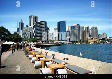 Circular Quay, Sydney, Australien Stockfoto