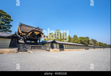 Japan, Kyoto, Kyoto Imperial Palace, gosho *** local Caption *** Architektur, Gate, gosho, Geschichte, Imperial Palace, Japan, Kyoto, Kyoto City, l Stockfoto