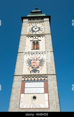 Wachturm (1564-1568) in Enns, Bezirk Linz-Land, Oberösterreich, Österreich, Europa Stockfoto