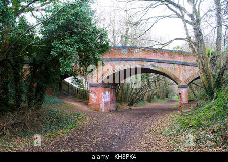 Graffiti Bridge Stockfoto