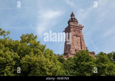 Kyffhaeuserdenkmal Barbarossa Stockfoto