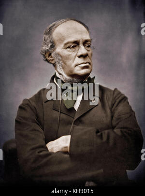 Jacques Francois Halevy - Porträt der französischen Oper Komponist. Foto von Goupil, Paris 1860. (Vollständiger Name: Jacques-Fran çois-Fromental-Élie Halévy) Französische Oper Komponist, 27. Mai 1799 - vom 17. März 1862 Stockfoto
